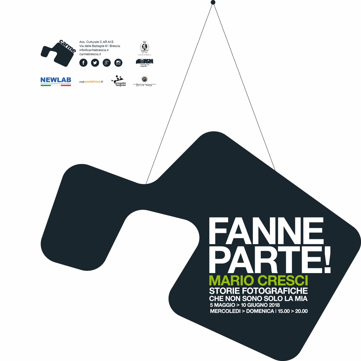 Mario Cresci – Fanne parte!